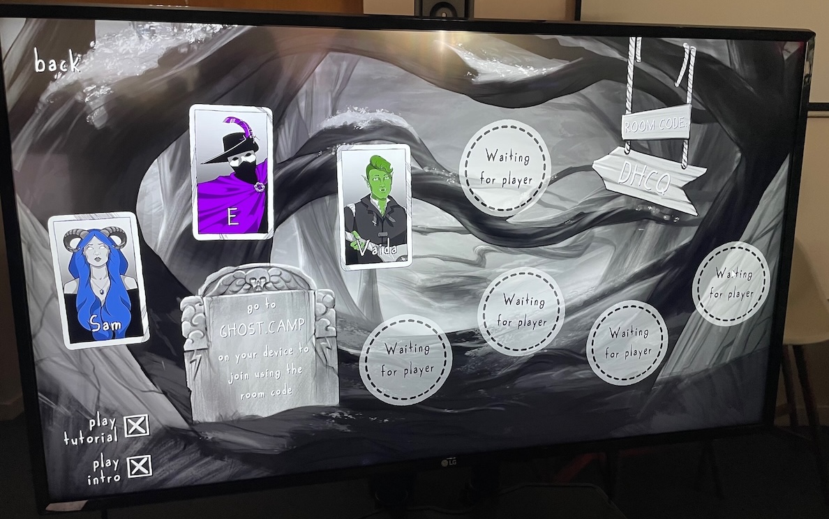 Forest of Deceit on a large display