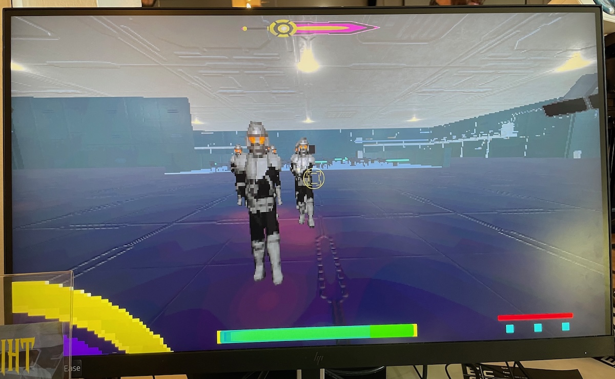 Mirror Knight on a desktop